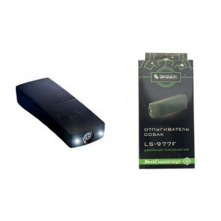 Ультразвуковой отпугиватель собак "Экоснайпер LS-977F" Ультразвуковой отпугиватель собак "Экоснайпер LS-977F"