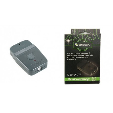 Звуковой отпугиватель собак "Экоснайпер LS-977S" Звуковой отпугиватель собак "Экоснайпер LS-977S"