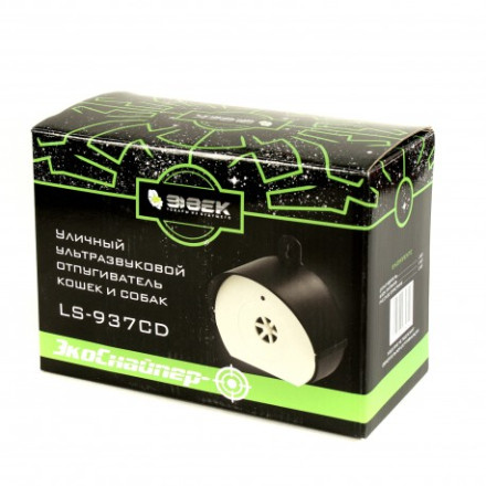 Ультразвуковой отпугиватель кошек и собак "Экоснайпер LS-937CD" Ультразвуковой отпугиватель кошек и собак "Экоснайпер LS-937CD"
