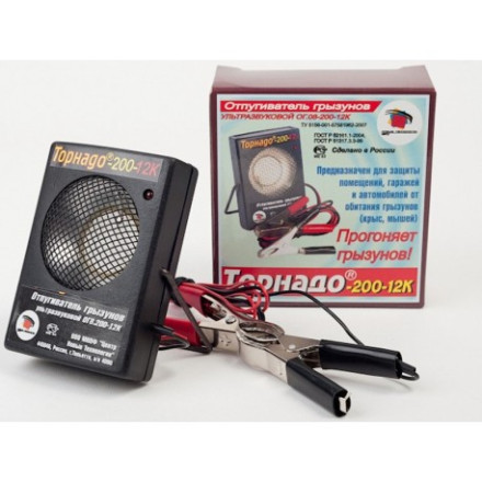 Электронный отпугиватель мышей "Торнадо 200 авто"