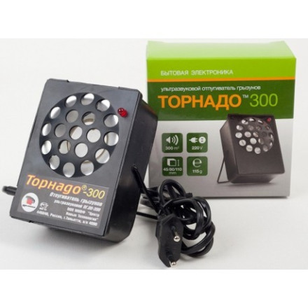 Ультразвуковой отпугиватель грызунов "Торнадо 300"