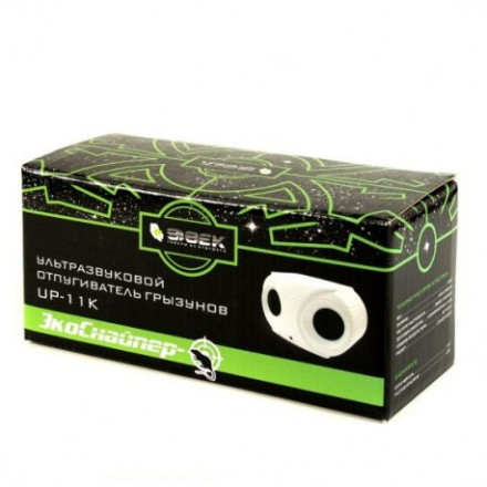 Ультразвуковой отпугиватель грызунов "Экоснайпер UP-11K" Ультразвуковой отпугиватель грызунов "Экоснайпер UP-11K"