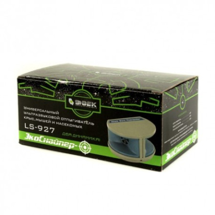 Ультразвуковой отпугиватель грызунов и тараканов "Экоснайпер LS-927" Ультразвуковой отпугиватель грызунов и тараканов "Экоснайпер LS-927"