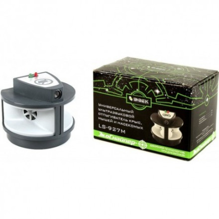 Ультразвуковой отпугиватель грызунов и насекомых "Экоснайпер LS-927M"