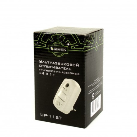 Отпугиватель грызунов и насекомых "Экоснайпер UP-116T" Отпугиватель грызунов и насекомых "Экоснайпер UP-116T"